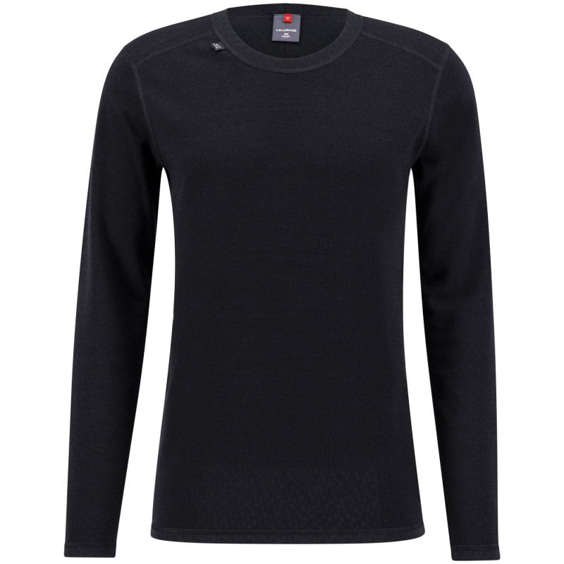 Ulvang Comfort 200 Round Neck, lyžařská spodní košile, pánská, černá