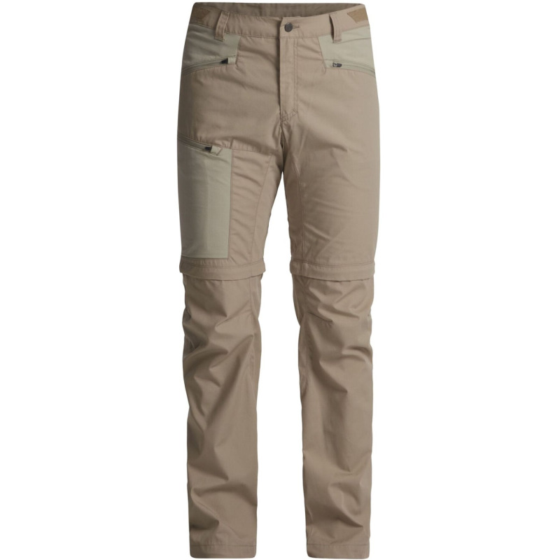 Lundhags Tived Zip-off Pant, turistické kalhoty, pánské, béžové