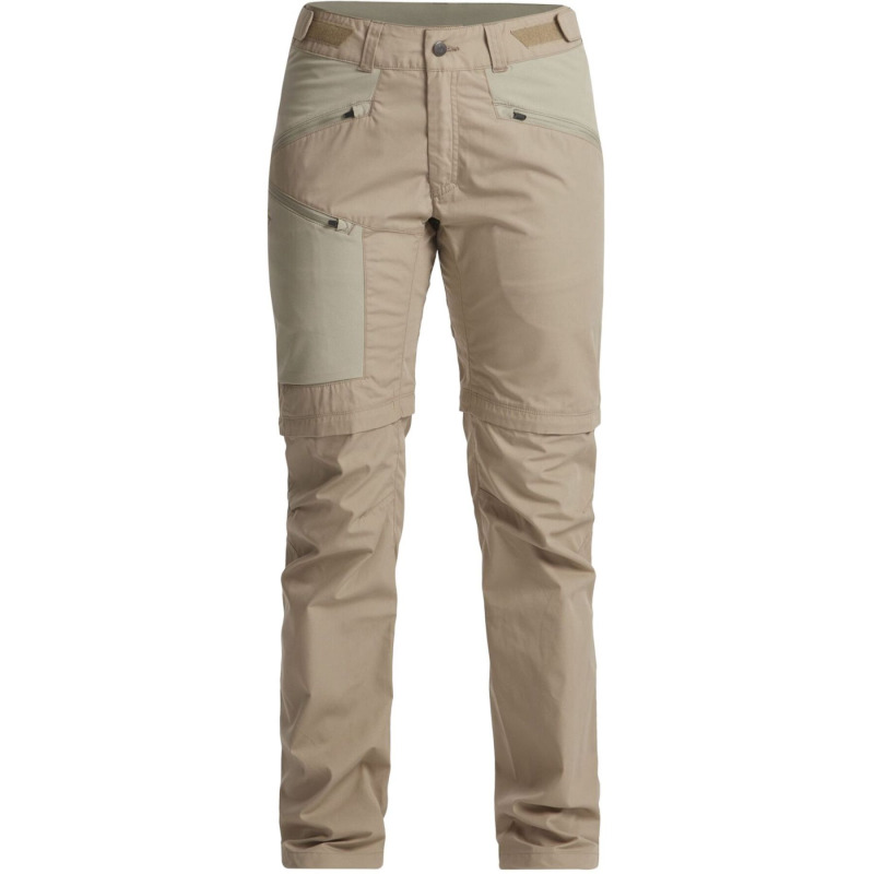 Lundhags Tived Zip-off Pant, turistické kalhoty, dámské, béžové