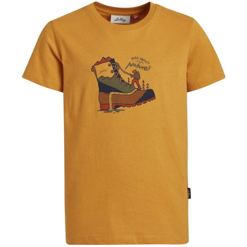 Lundhags Fulu Climbing T-shirt Jr, tričko, junior, zlatá