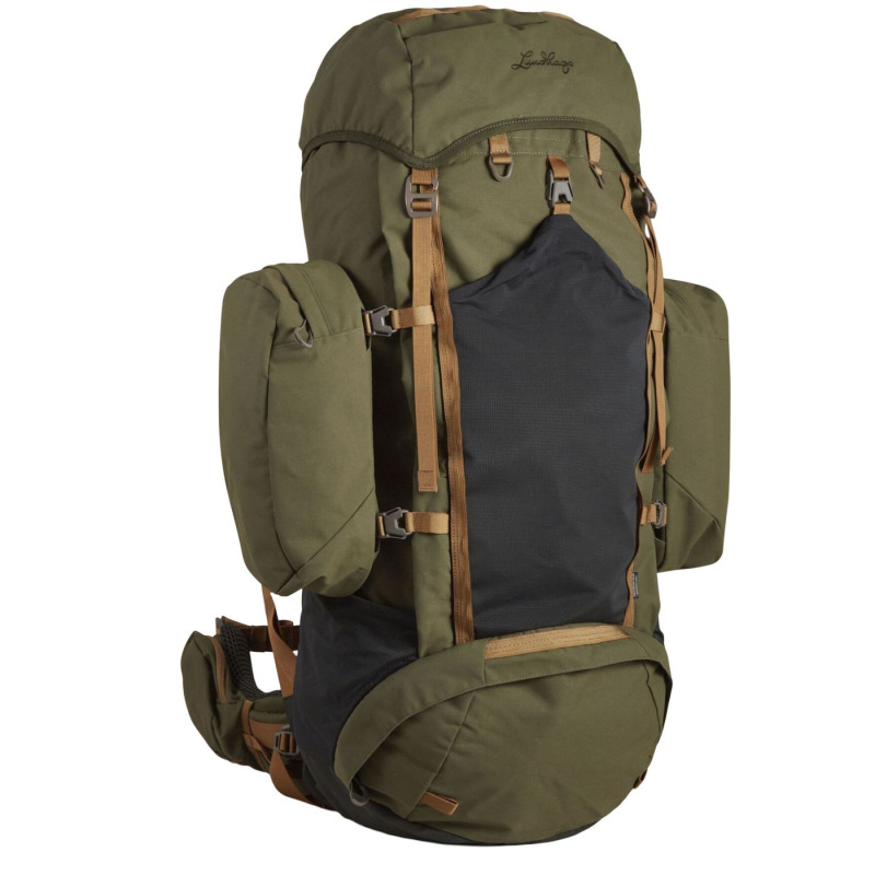 Lundhags Saruk Expedition 110+10 L Regular Long, batoh, unisex, zelená