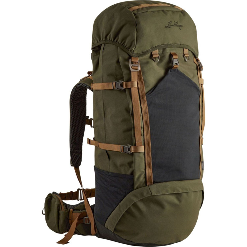 Lundhags Saruk Pro 75 L Regular Short, batoh, zelená
