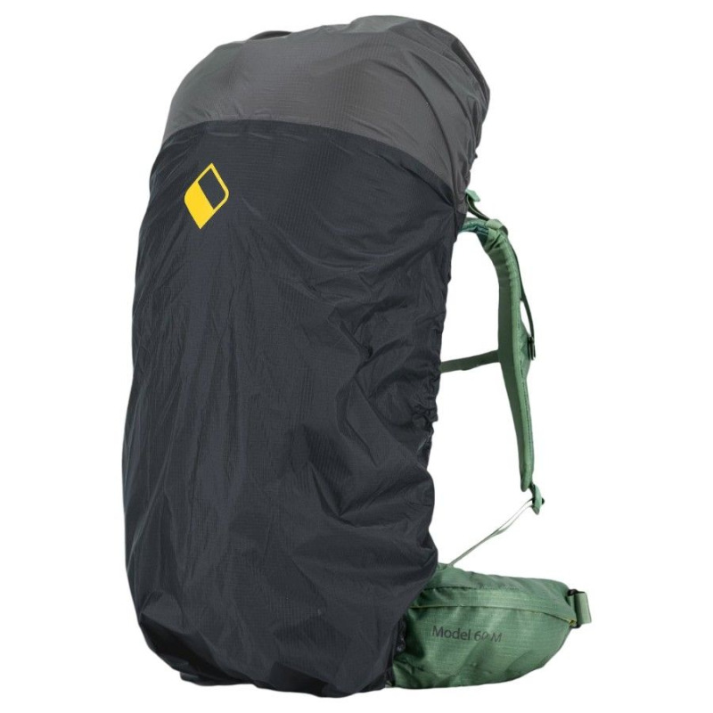 Helsport Trek Pro (S/M) Rain Cover, Dark Shadow / Sunset Yellow, OS, pláštěnka, šedá