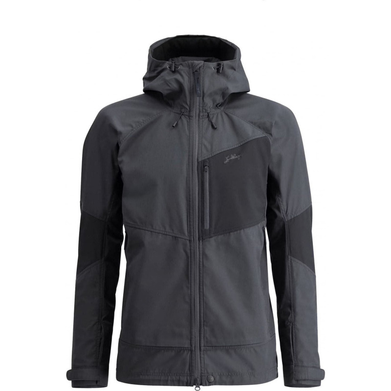 Lundhags Tived Stretch Hybrid Jacket, softshell bunda, pánská, šedá