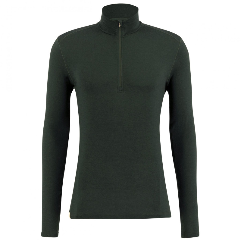 Ulvang Hero Half Zip, lyžařská spodní košile, pánská, tmavě zelená