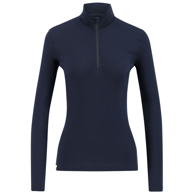 Ulvang Hero Half Zip, dámské lyžařské spodní tričko, tmavě modré
