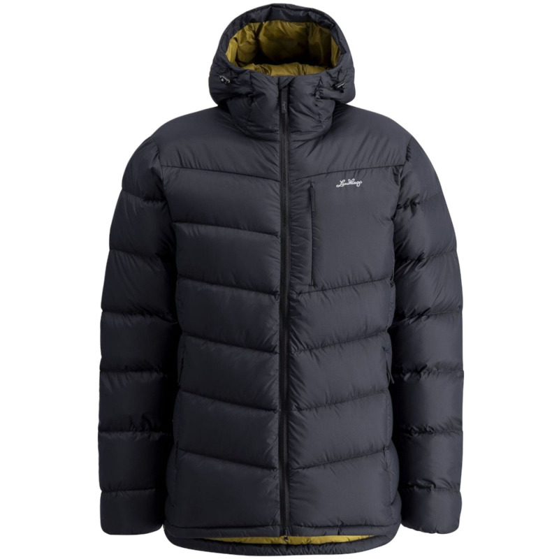 Lundhags Fulu Down Hooded Jacket, péřová bunda, pánská, černá