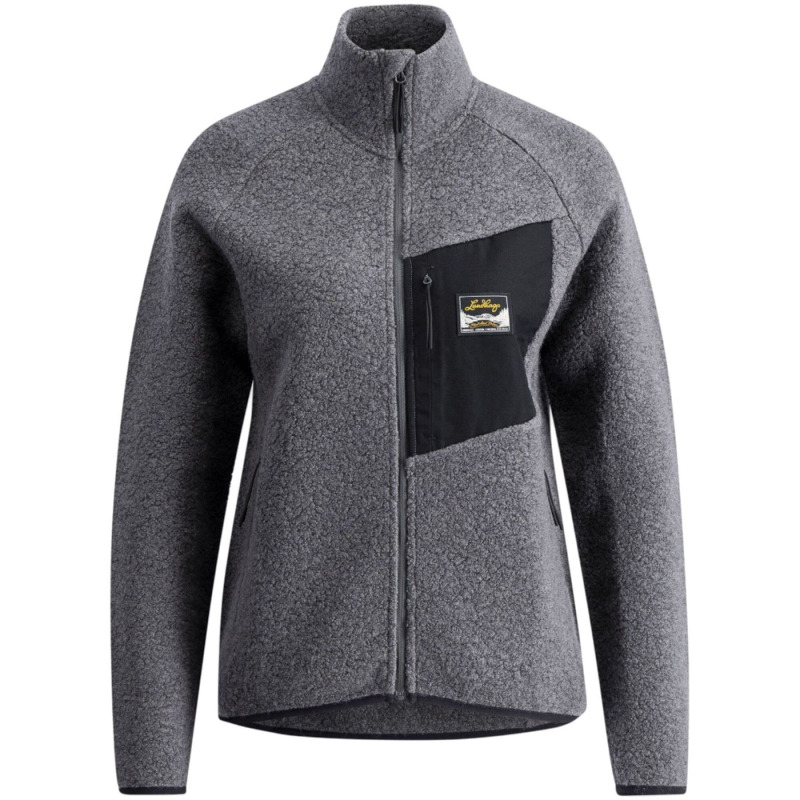 Lundhags Flok Wool Ws Pile, střední vrstva, dámské, šedá