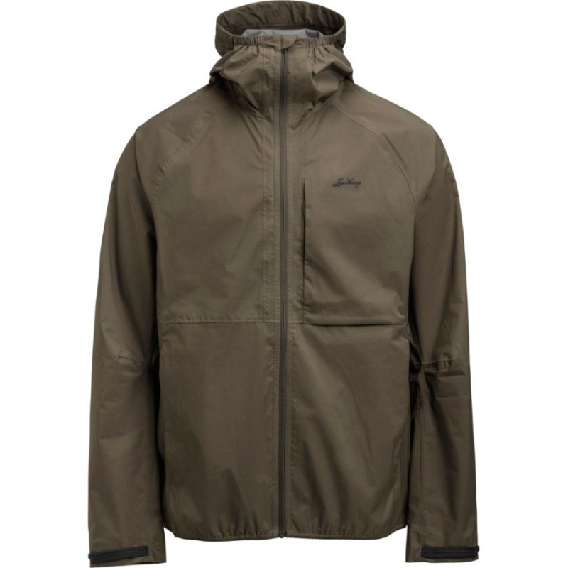 Lundhags Tived Waterproof Jacket, pláštěnka, pánská, zelená