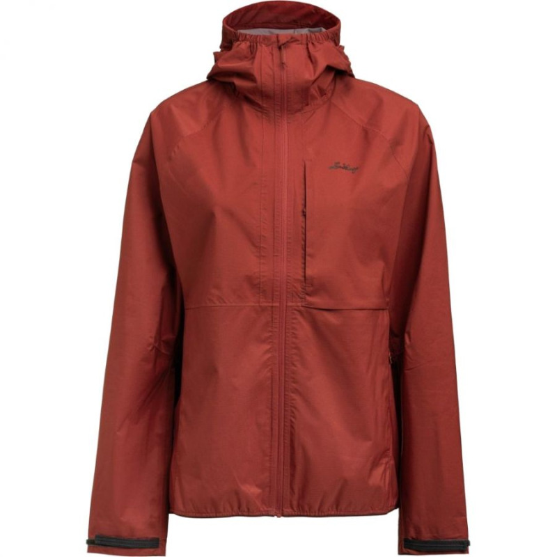 Lundhags Tived Waterproof Jacket, pláštěnka, dámská, červená