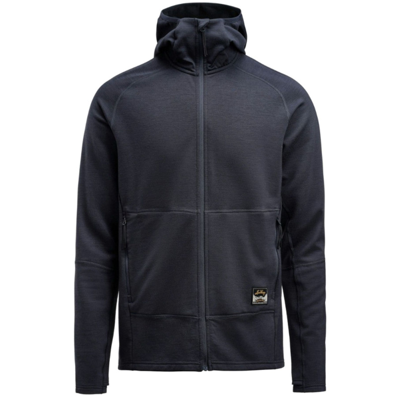 Lundhags Tived Merino Hoodie, střední vrstva, pánské, modrá
