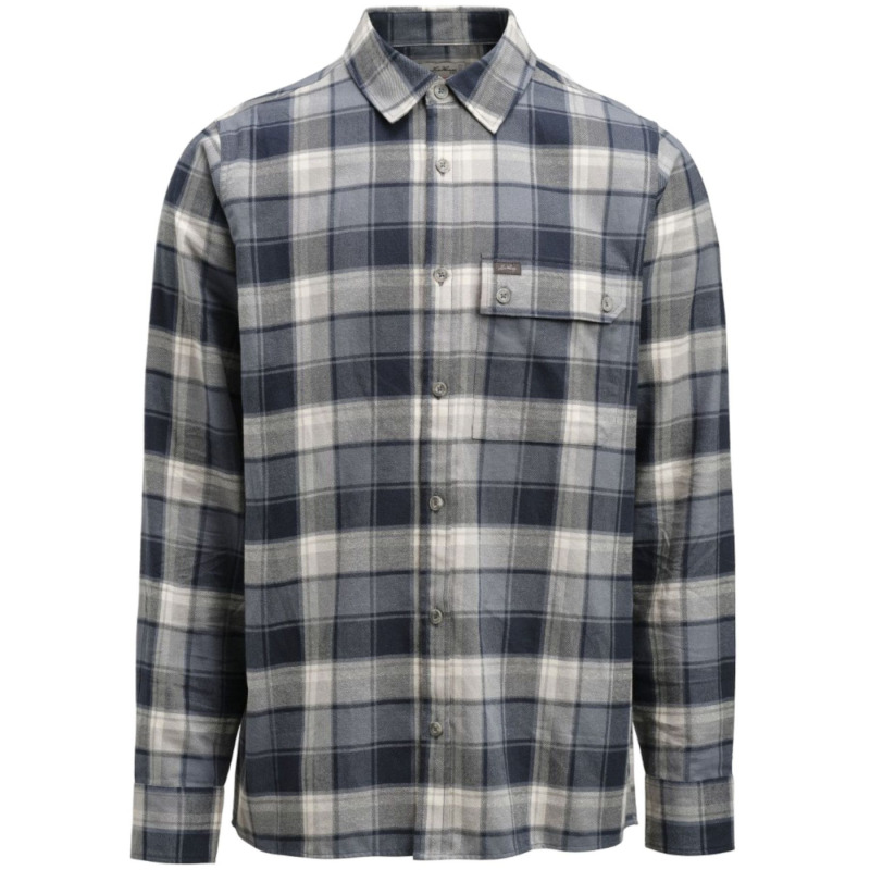 Lundhags Järpen Plaid Flannel Shirt, košile, pánská, modrá