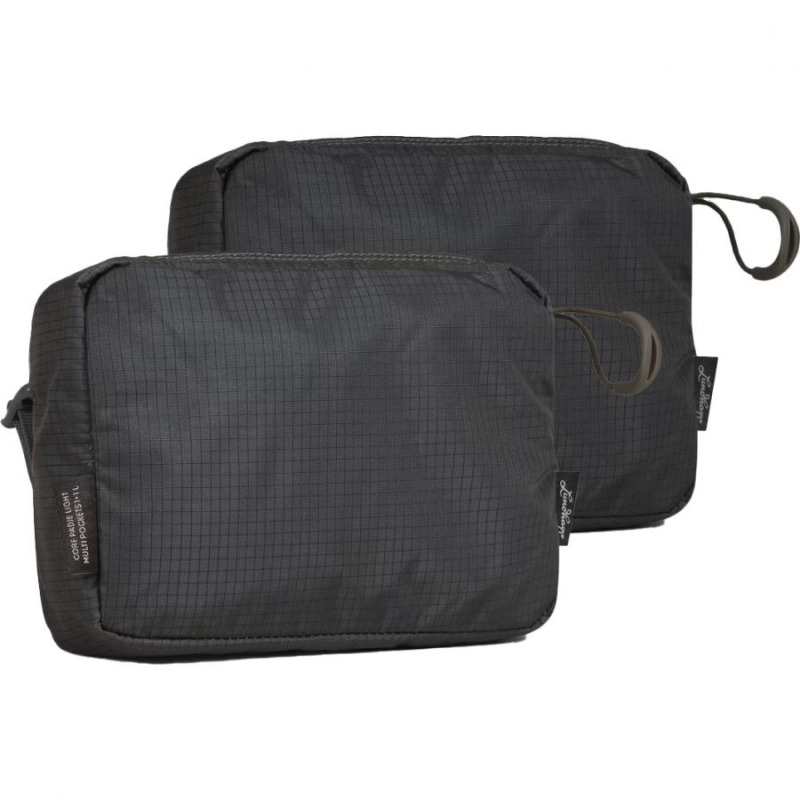 Lundhags Core Padje Light Multi Pockets 1+1 L, cestovní doplněk, unisex, černá