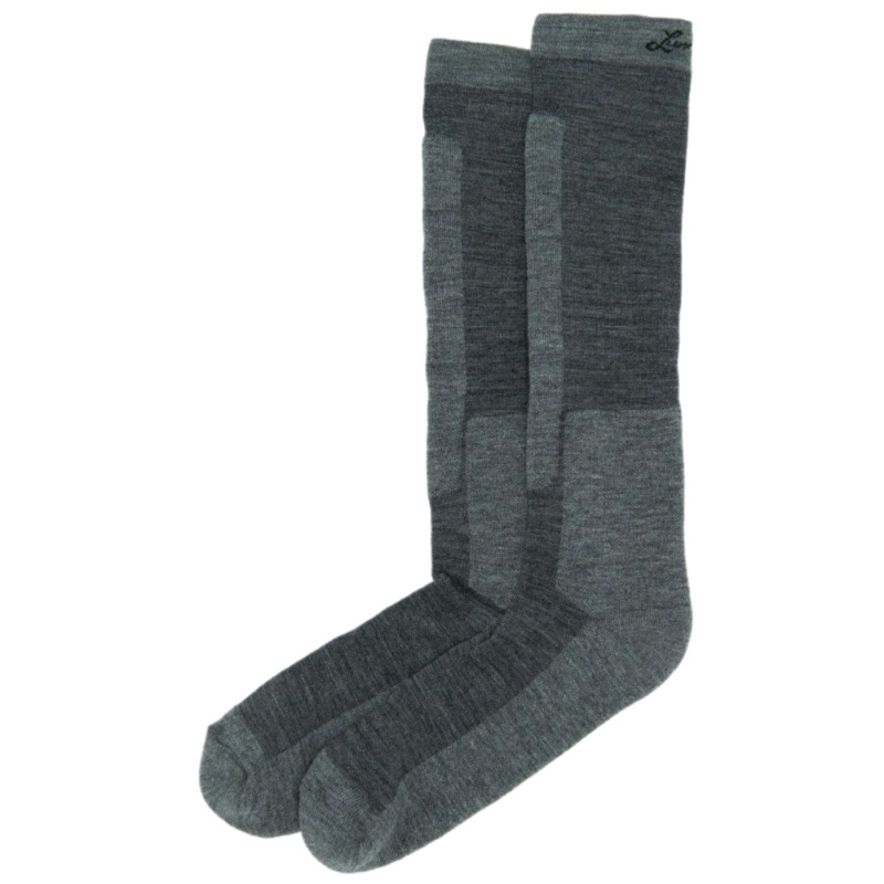 Lundhags Merino Trekking Sock High, turistické ponožky, unisex, šedá