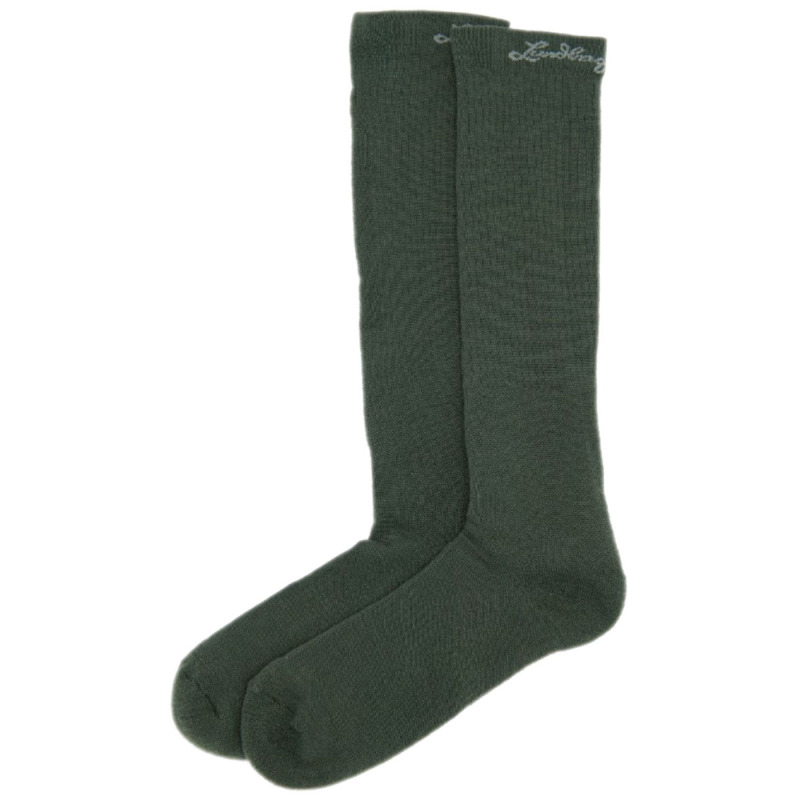 Lundhags Merino Trekking Sock High, turistické ponožky, unisex, zelená