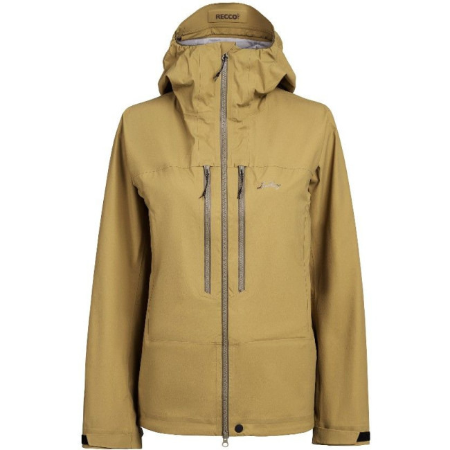 Lundhags Abisku Waterproof Jacket W, lyžařská bunda, hay