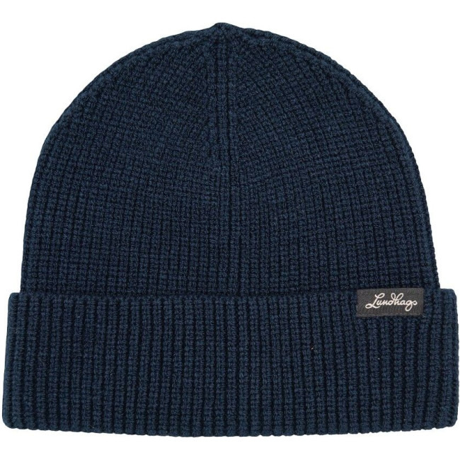 Lundhags Core Ribbed Beanie, čepice, modrá