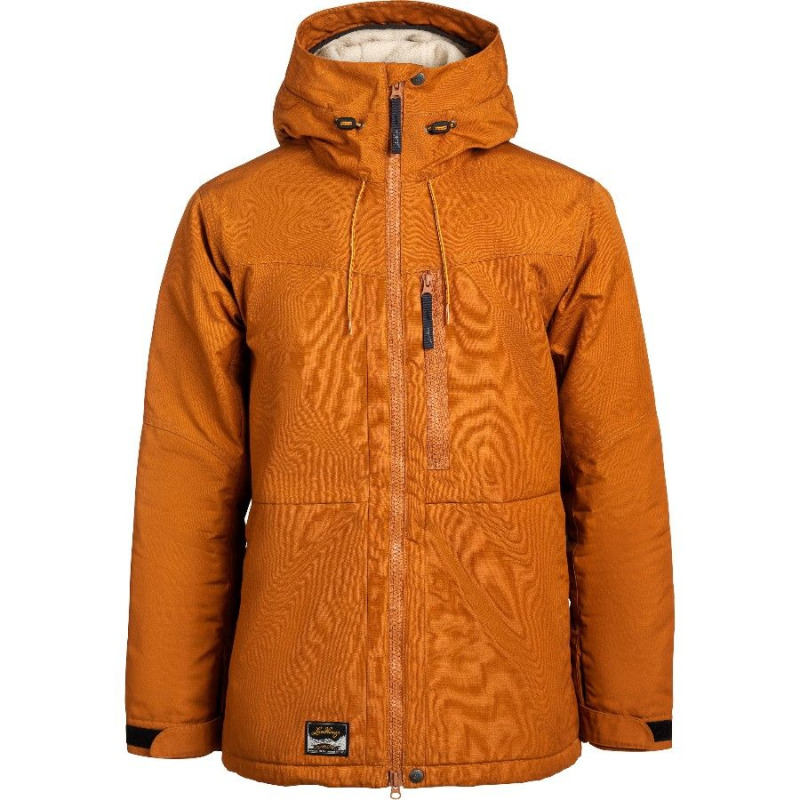 Lundhags Jarpen Pile Jacket M, lyžařská bunda, hnědá
