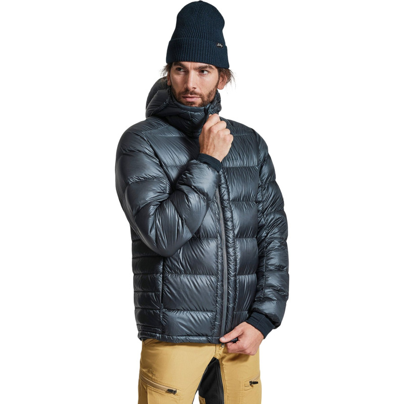 Lundhags Padje Light Tech Down Jacket M, péřová bunda, modrá