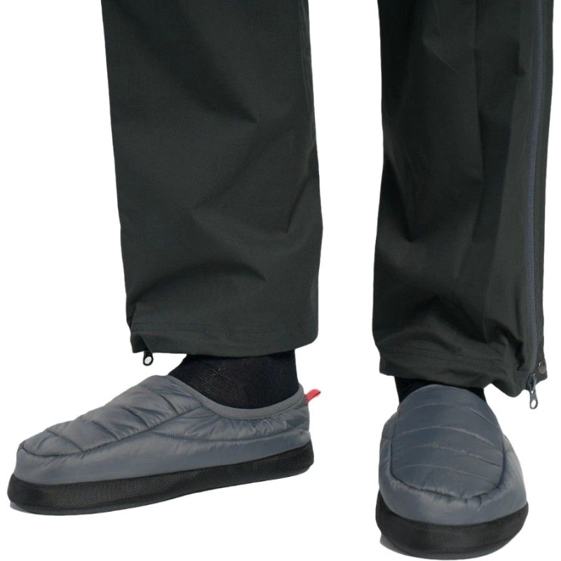 Helsport Pro Camp Pantofle, Smoky Grey / Ruby Red, 37-40, domácí obuv, šedá