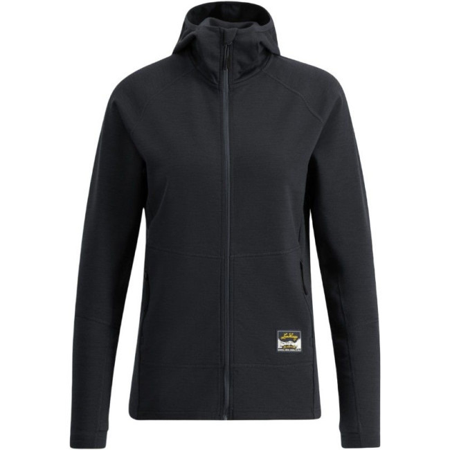 Lundhags Tived Merino Hoodie W, střední vrstva, černá
