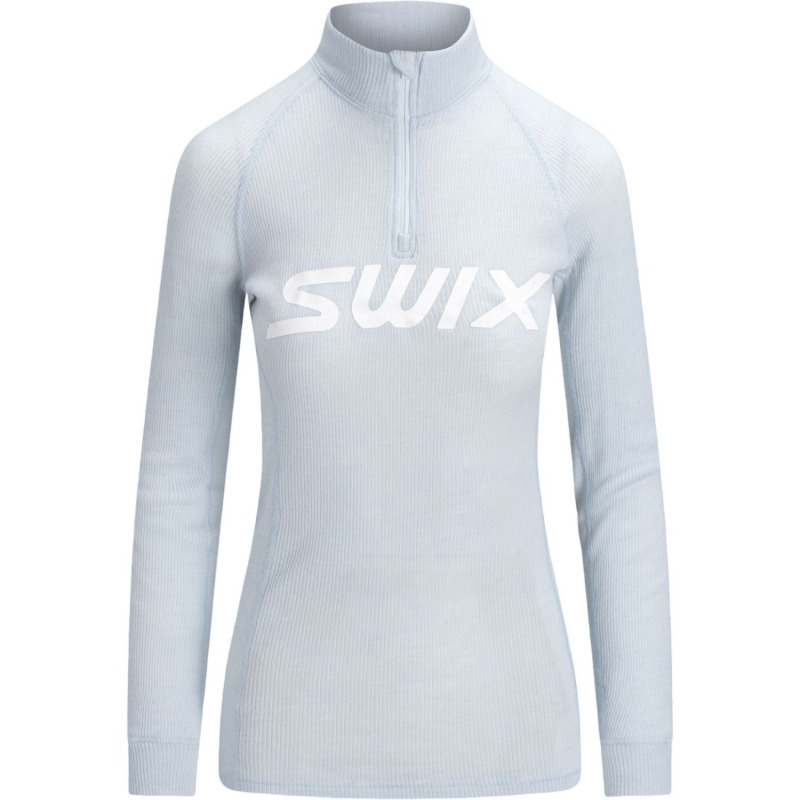 Swix RaceX Merino Half Zip, dámské, modrá