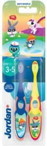 Jordan Step 2 zubní kartáček pro předškoláky, 2ks
