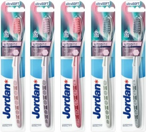 Jordan zubní kartáček Ultralite Sensitive Ultrasoft, extra měkký 1 ks