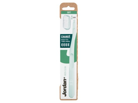 Jordan Change Green Clean Soft 4 head zubní kartáček 1 ks