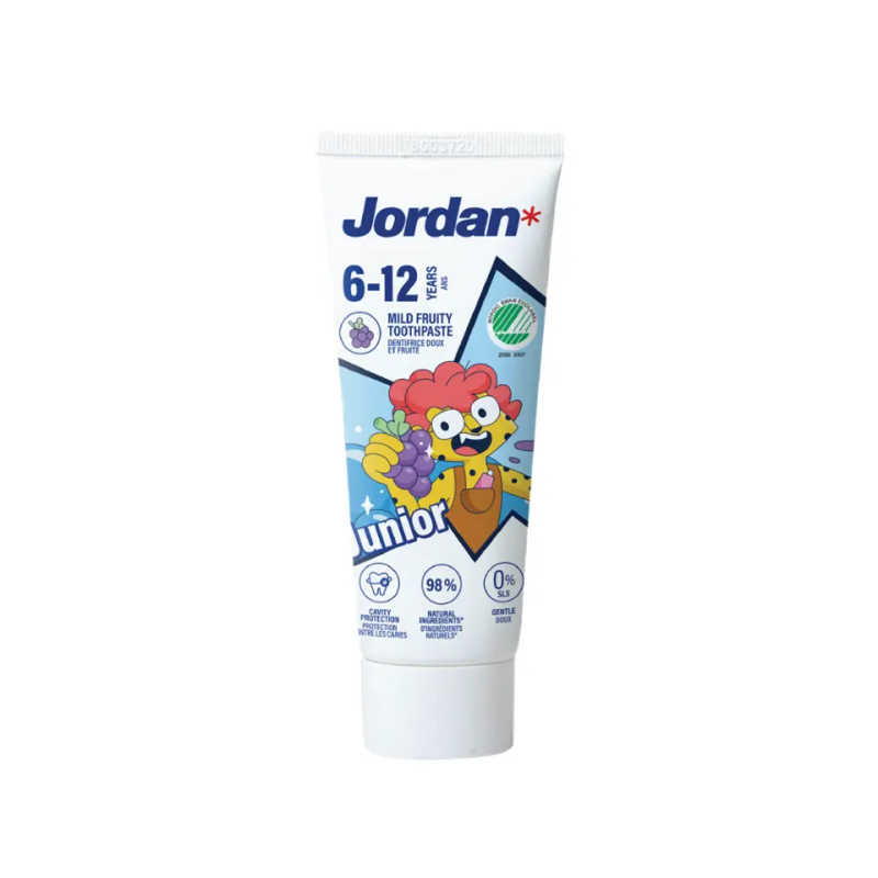 Jordan Toothpaste Junior 6 - 12 years zubní pasta pro děti 50 ml