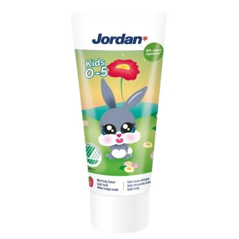 Jordan Kids dětská zubní pasta 0–5 let