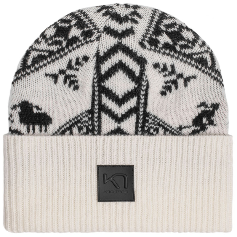 Kari Traa Saga Knit, čepice, dámská, černá/bílá