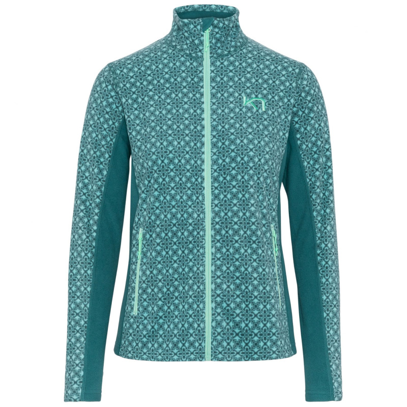 Kari Traa Olga Fleece, fleecová bunda, dámská, zelená