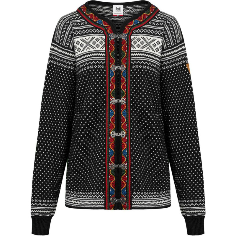 Dale of Norway Setesdal Uni Jacket, fleecová mikina, pánská, černá