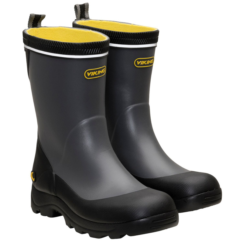Viking Footwear Storm, gumové holínky, dětská, šedá