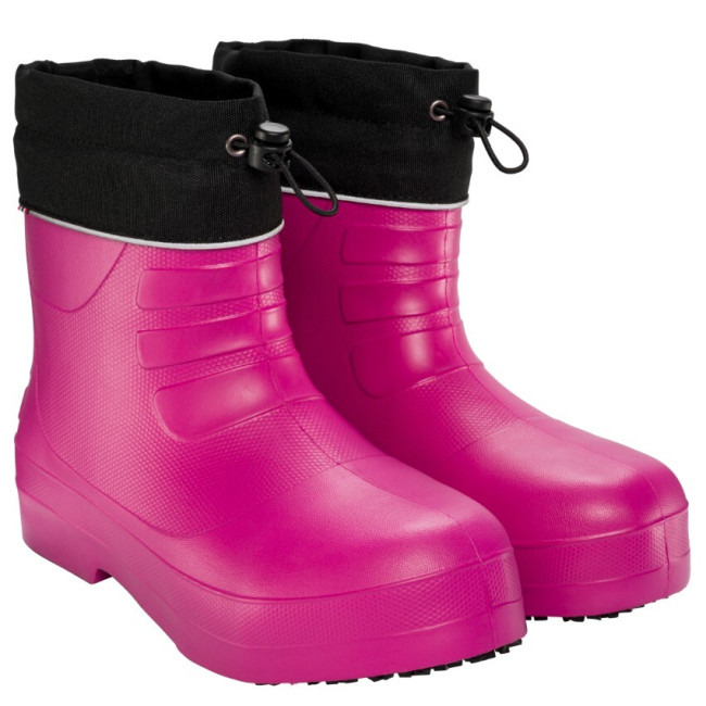 Viking Footwear Norse Low Boot, gumové holínky, růžové