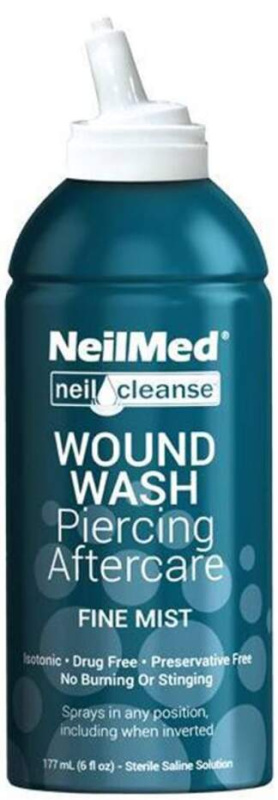 NeilMed Piercing AfterCare Wound Wash 177ml