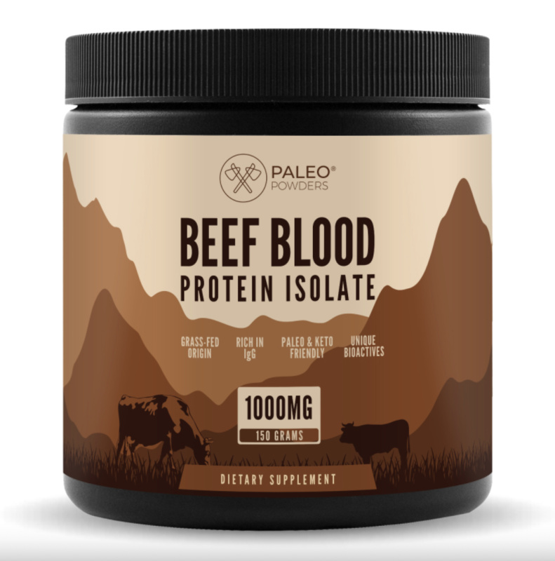Paleo Powders Beef Blood Protein Isolate (grass-fed), 150 g