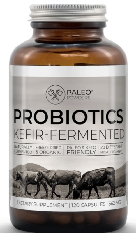Paleo Powders BIO PROBIOTIKA (kefírová) - 120 kapslí (67g) CZ-BIO-002