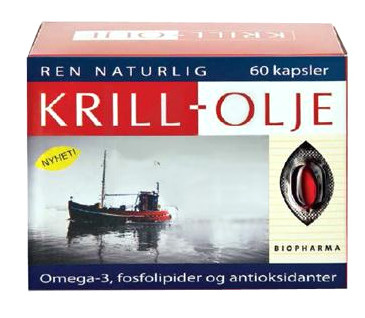 Biopharma Krill olej, 60 kapslí