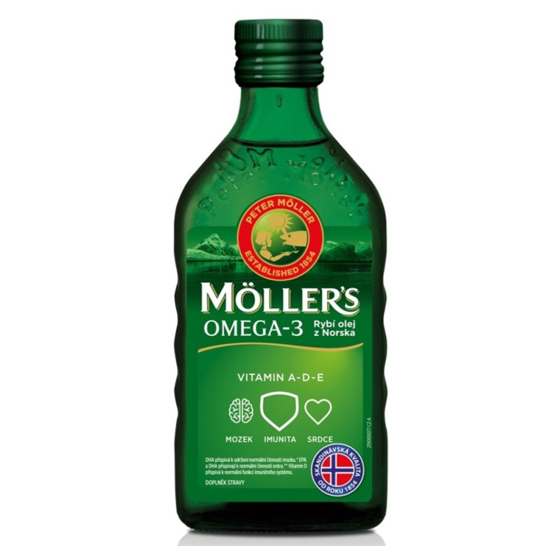 Mollers Omega 3 Natur olej 250ml