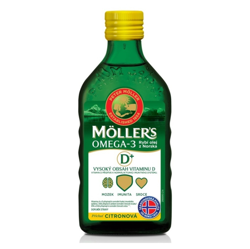 Mollers Omega 3 D+ 250ml