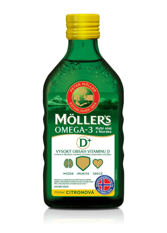 Mollers Omega 3 D+ 250ml