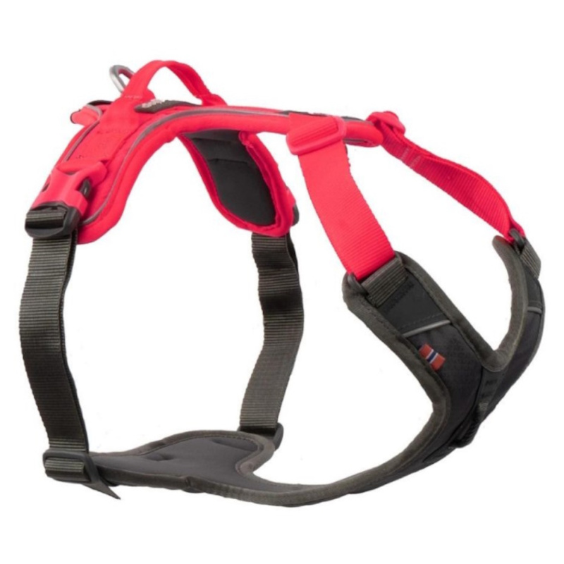NON-STOP Dogwear Ramble postroj pro psy pink/grey, Velikost: L