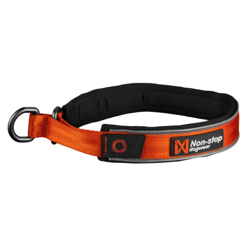 NON-STOP Dogwear Cruise obojek pro psy oranžový 1 ks, Velikost: M