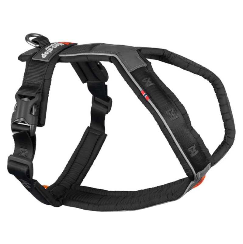NON-STOP Dogwear Line 5.0 postroj pro psy černý 1 ks, Velikost postroje: 1