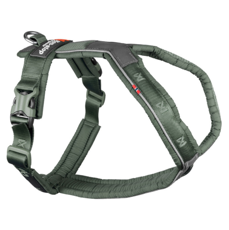 NON-STOP Dogwear Line 5.0 postroj pro psy zelený 1 ks, Velikost postroje: 1