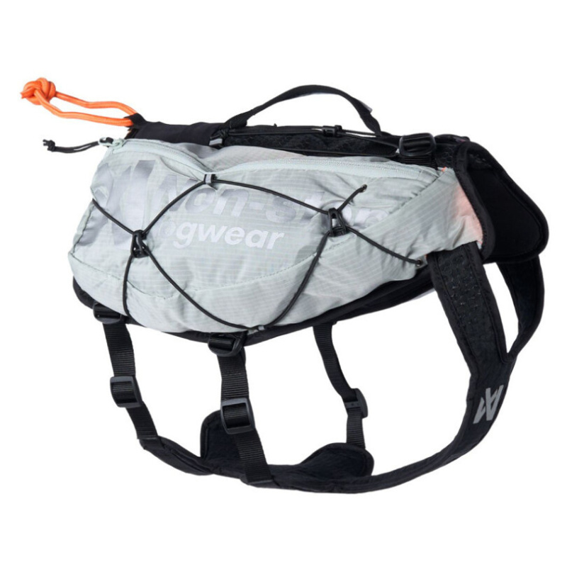 NON-STOP Dogwear batoh pro psa trail light dog backpack šedý S