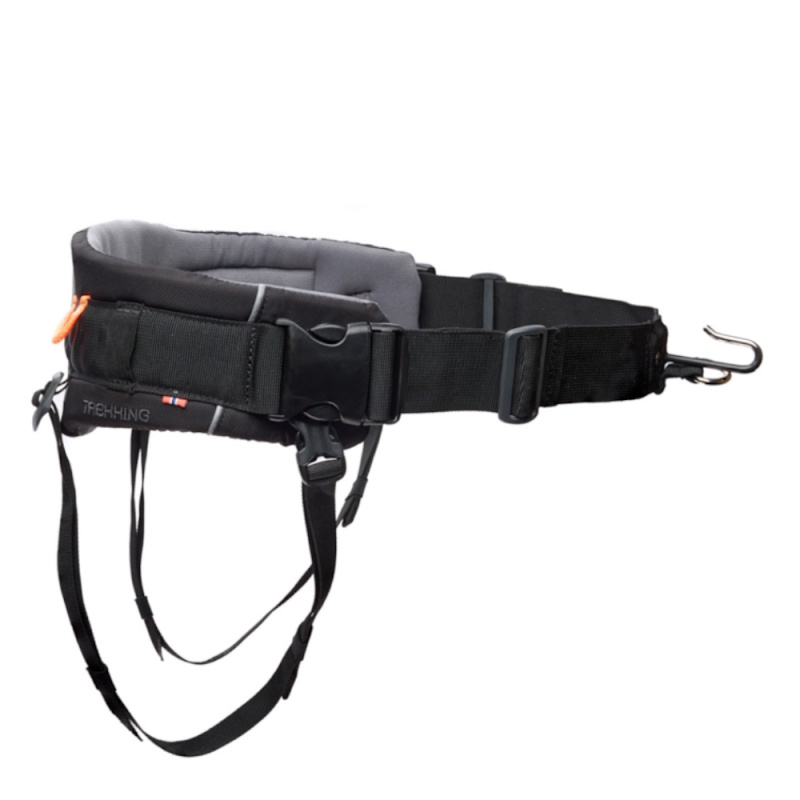 NON-STOP Dogwear Trekking belt 2.0 opasek black 1 ks, Velikost: S