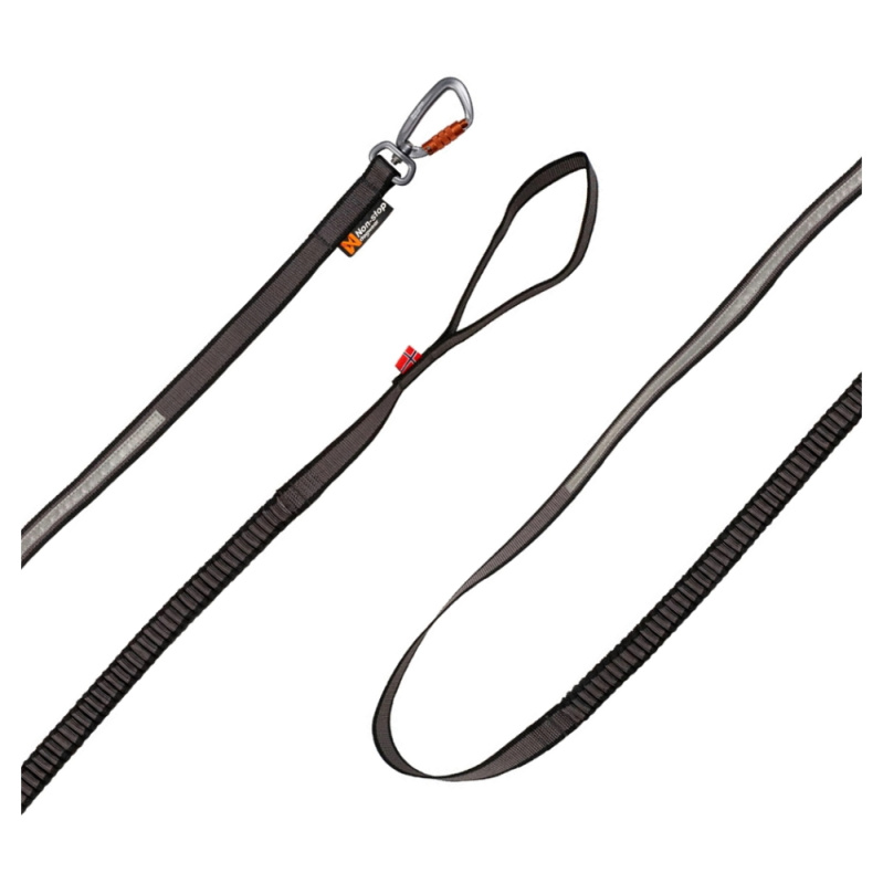 NON-STOP Dogwear Touring bungee vodítko pro psy 2,8 m, Tloušťka vodítka (mm): 13